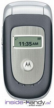 Motorola V195 Datenblatt - Foto des Motorola V195