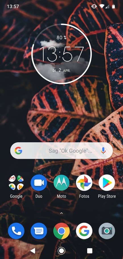 Motorola Moto G7 Einstellungen