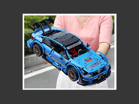 Foto: Klemmbaustein Mould King C63 DTM mit LED-Beleuchtungskits 1 zu 8 (13073)