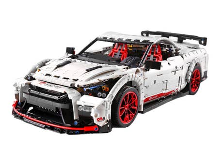 Foto: Klemmbaustein Mould King Der Nismo Nissan GTR GT3 (13172)