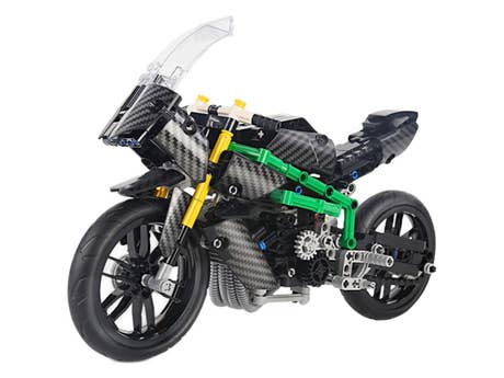 Foto: Klemmbaustein Mould King Kawasaki H2R (23002)