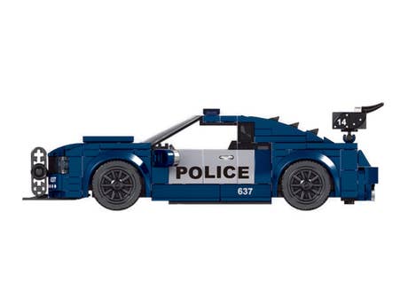 Foto: Klemmbaustein Mould King Police car (27002)