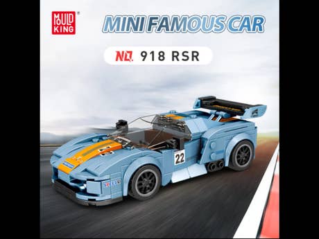 Foto: Klemmbaustein Mould King Porsche 918 RSR (27005)