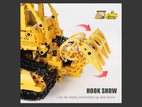 Foto: Klemmbaustein Mould King RC D8K Planierdoozer (17024)