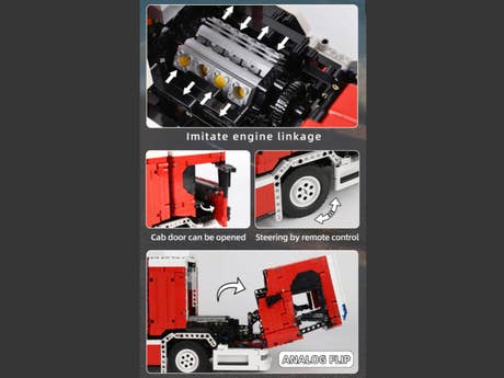 Foto: Klemmbaustein Mould King RC Fire Engine (17022)