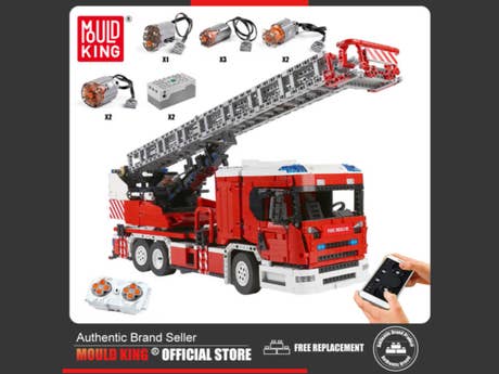 Foto: Klemmbaustein Mould King RC Fire Engine (17022)