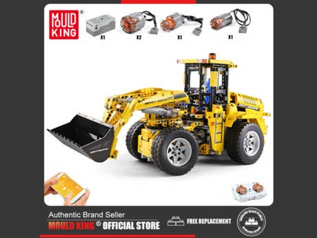 Foto: Klemmbaustein Mould King RC-Planierdoozer (13122)