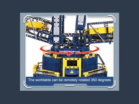 Klemmbaustein Mould King RC Schaufelradbagger (17006) Foto: Klemmbaustein Mould King RC Schaufelradbagger (17006)