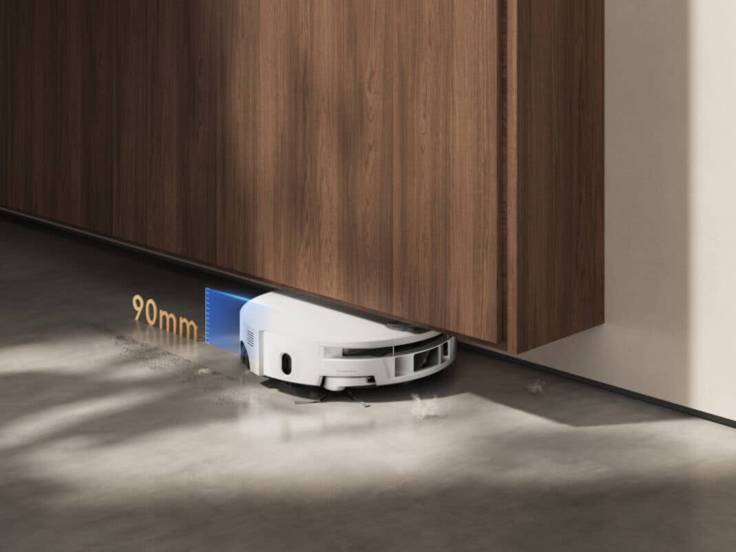 Bauhöhe des Mova S70 Roller