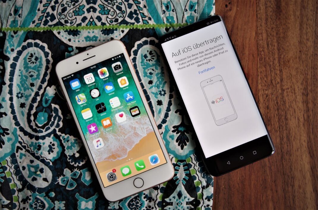 Mit Move to iOS Daten von iPhone auf Android-Smartphone übertragen