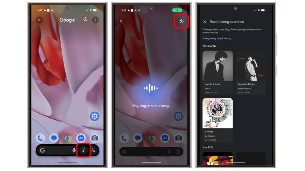 Neue Musik-Funktion für Android-Handys