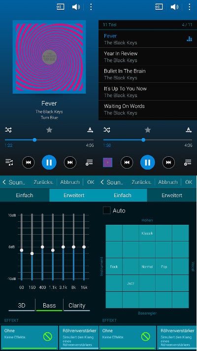 Musik-App des Galaxy S5 mini Musik-App des Galaxy S5 mini