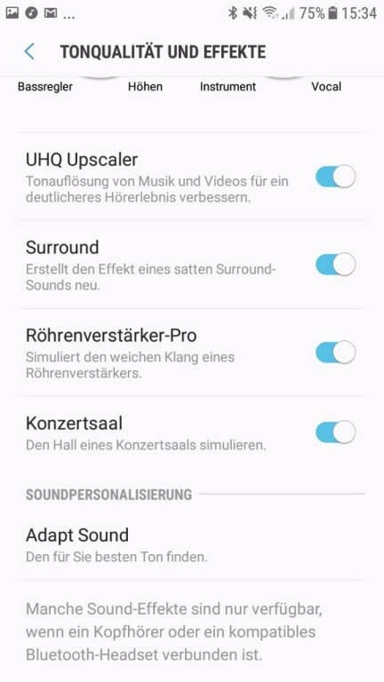 Musik-App des Samsung Galaxy J5 (2017) DUOS