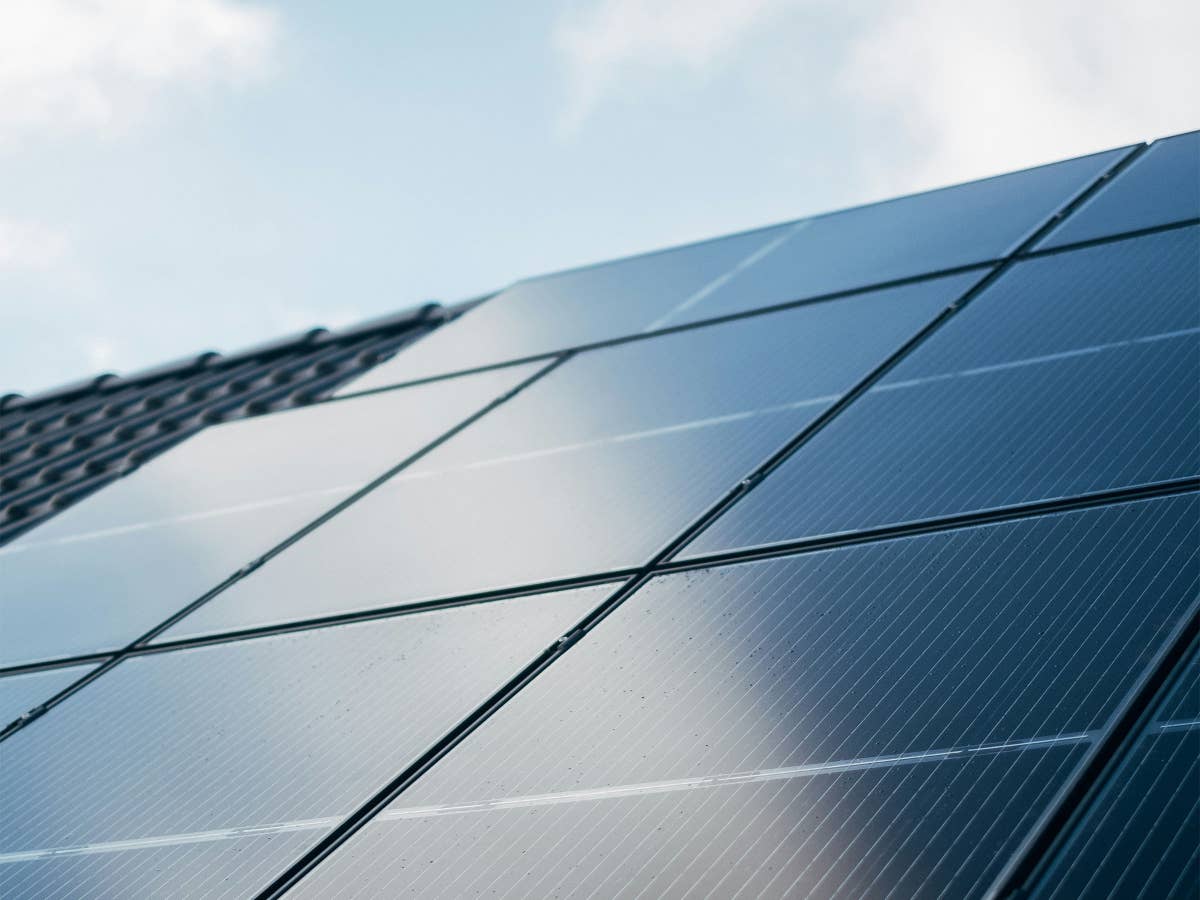 PV-Anlage auf Hausdach