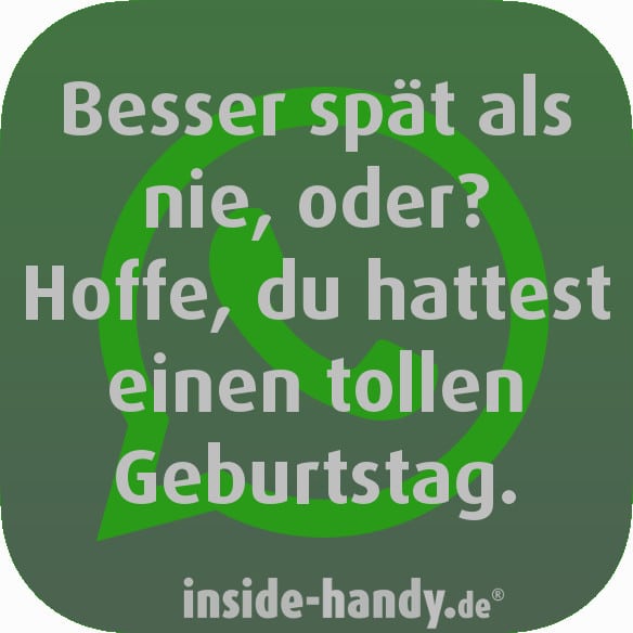 Die besten Geburtstagswünsche für WhatsApp