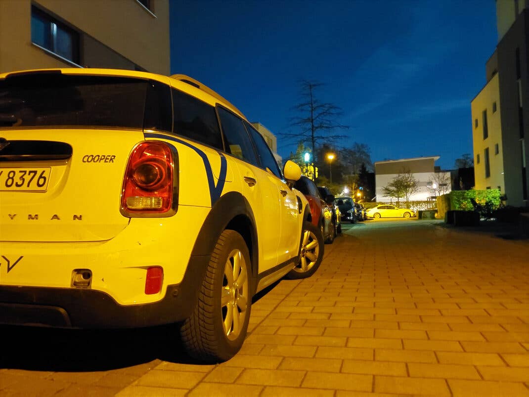 Nachtaufnahme mit dem Samsung Galaxy A72