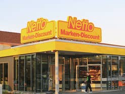 Nahaufnahme eines Netto-Geschäfts