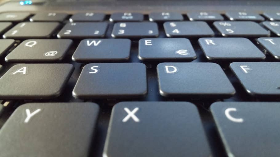 Nahaufnahme: Tastatur