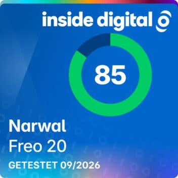 Testsiegel Narwal Flow 20