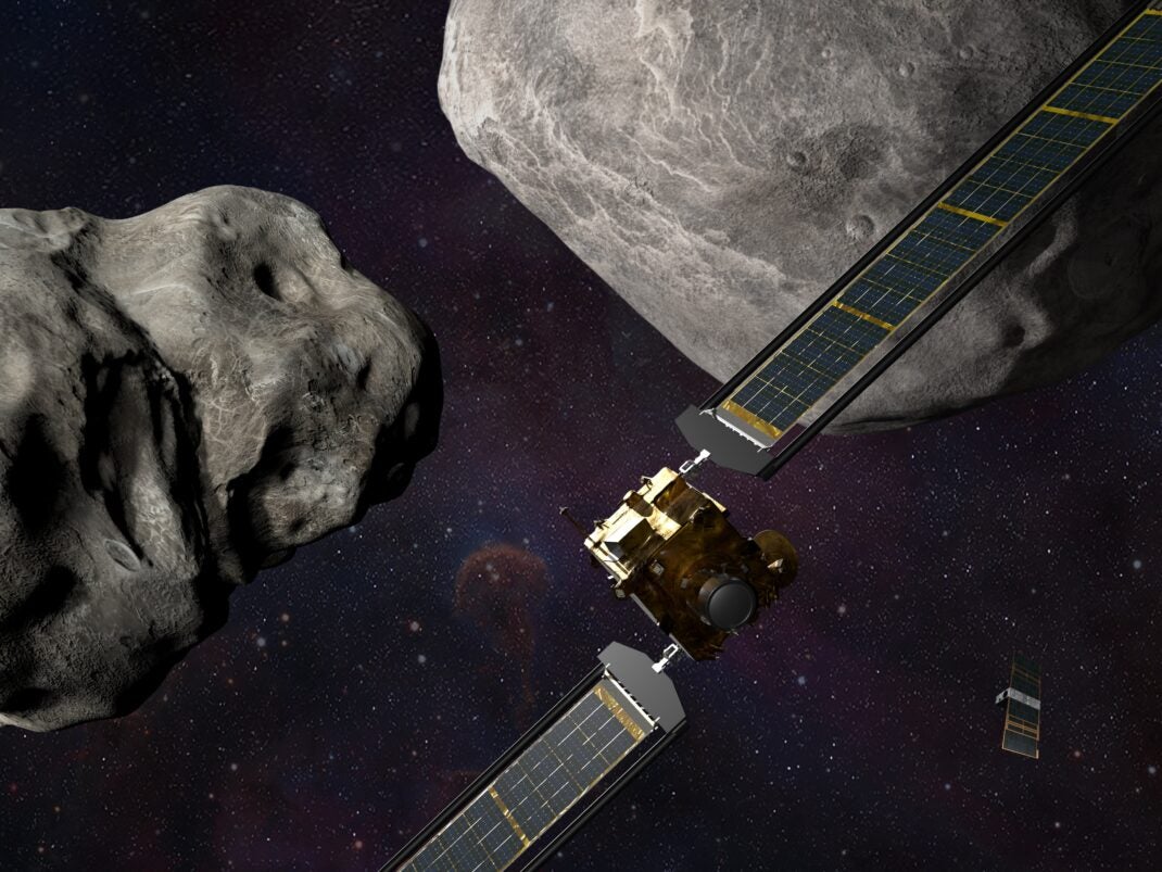 #NASA-Sonde rammt Asteroiden – und die Menge jubelt