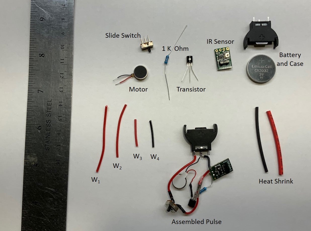 NASAs PULSE-Gadget: Benötigte Materialien