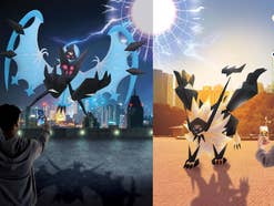 Necrozma-Fusionen in Pokémon Go.