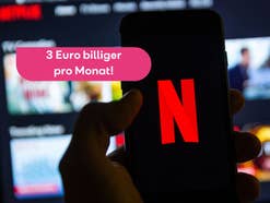 Netflix mit Rabatt: 3 Euro billiger