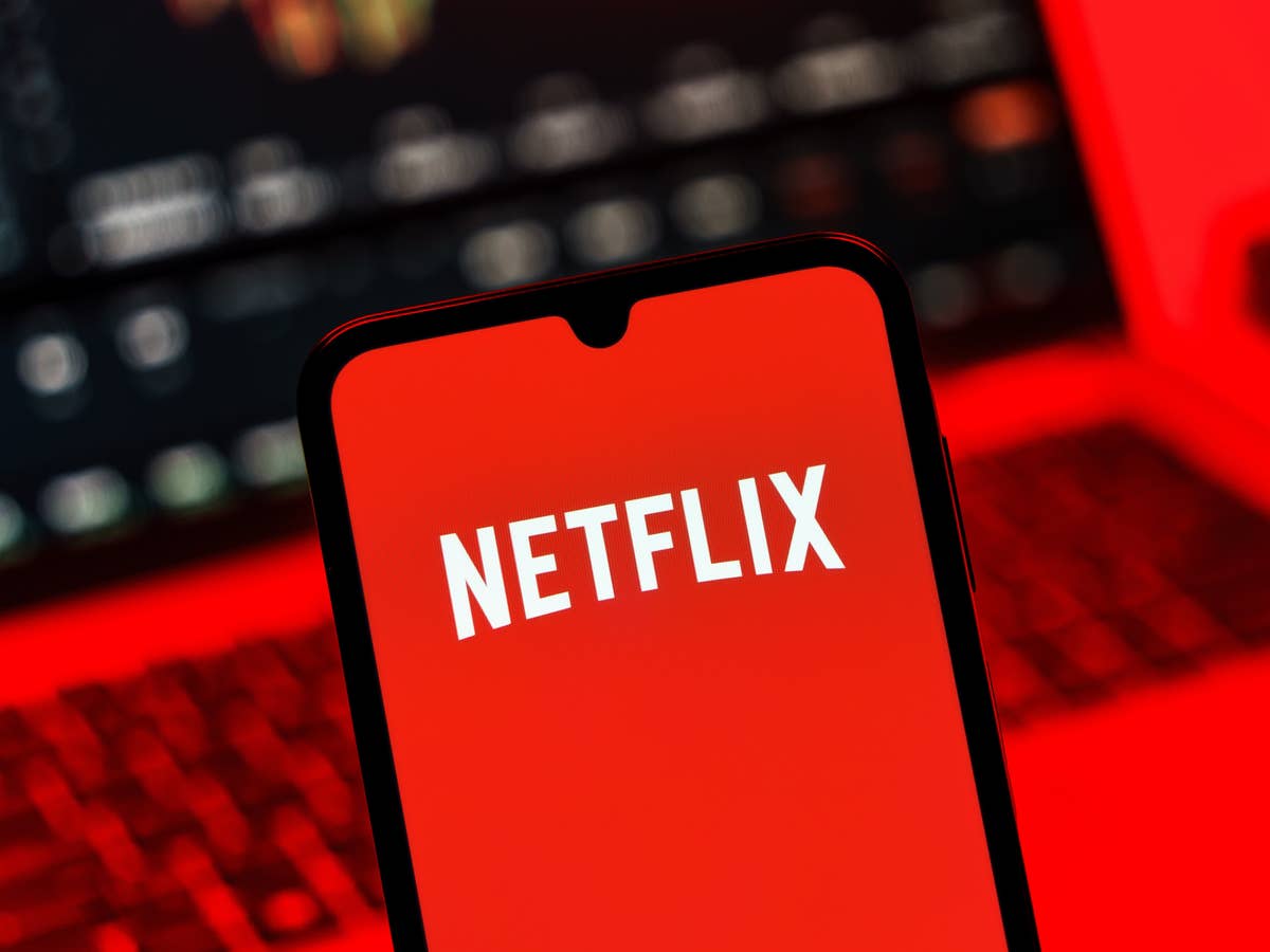 Netflix-Logo auf Smartphone