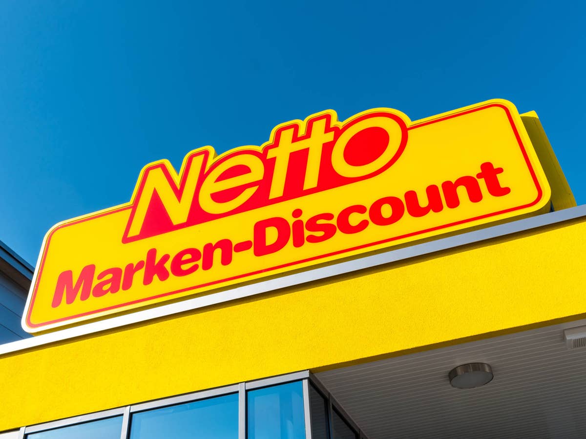 Netto-Logo an einer Filiale