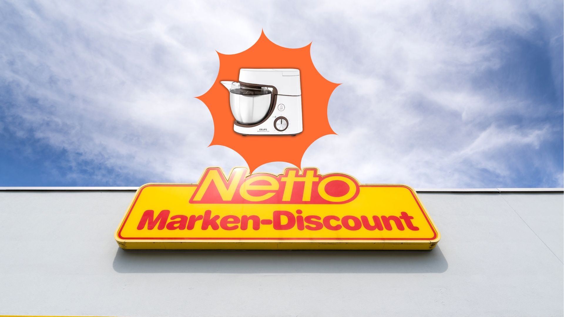 70 Prozent Rabatt: Küchenmaschine bei Netto jetzt zum Bestpreis