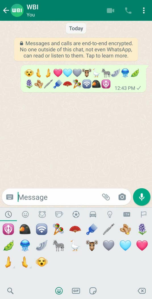 WhatsApp-Nutzer bekommen jetzt diese 21 neuen Emojis