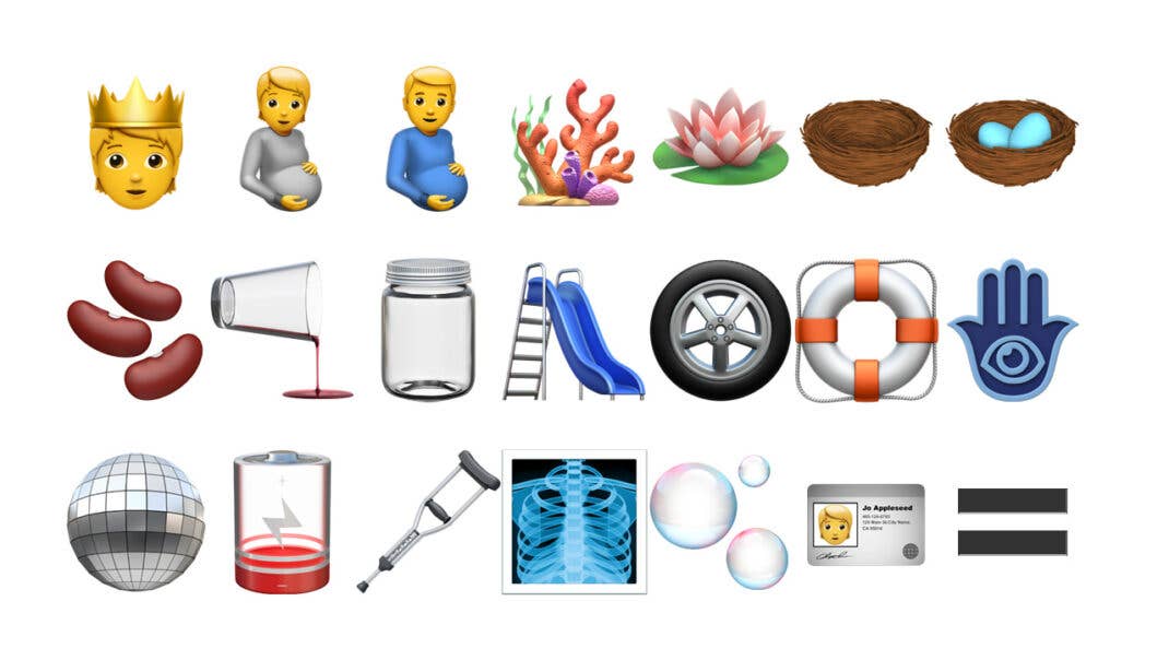 Weitere neue Emojis in iOS 15.4
