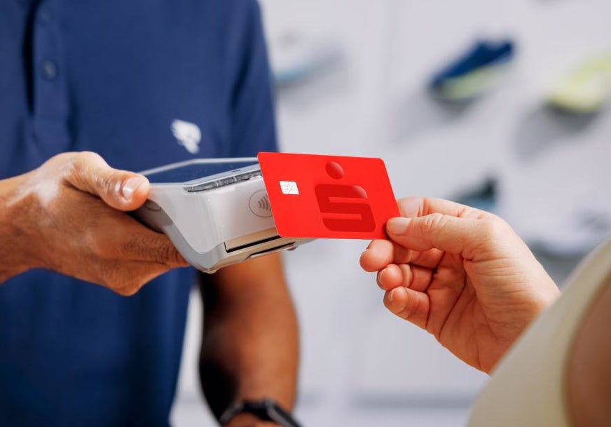 So sieht die neue Karte der Sparkasse aus