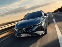 Peugeot E-308 Frontansicht.