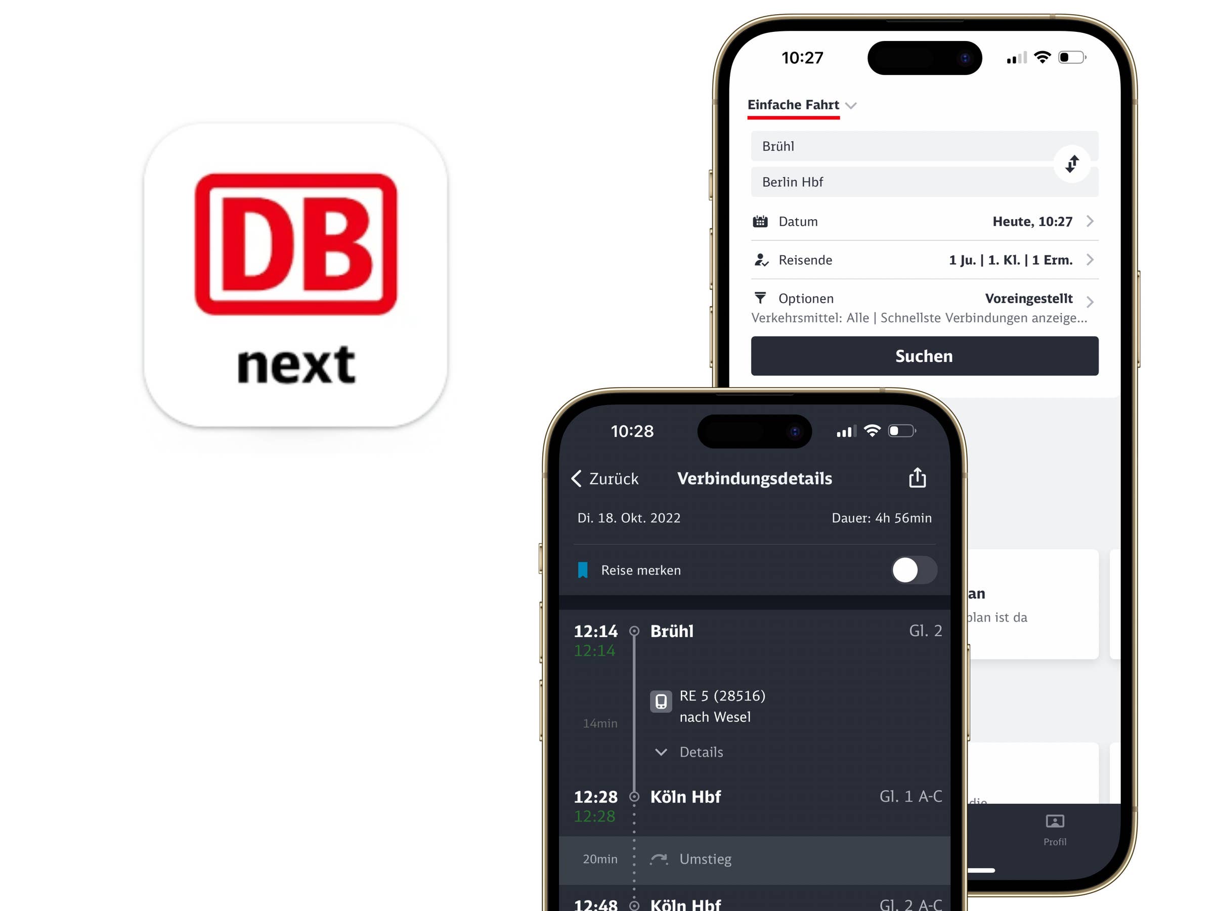 Deutsche Bahn mit neuer App Diese Funktionen passen in kein Update