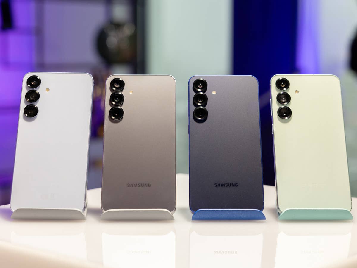 Rückseite des Samsung Galaxy S25.