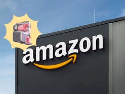 Amazon Logo an einem Store