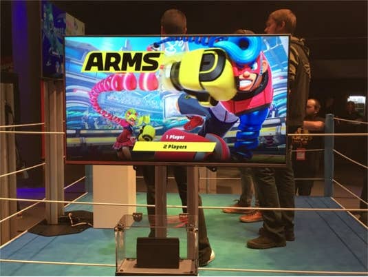 Nintendo Switch Arms Berlin