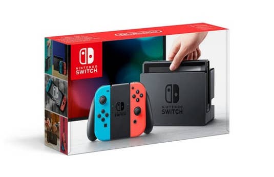 Nintendo Switch Neon mit Joy Cnn