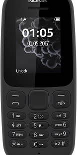 Nokia 105 Single-SIM (2017) Datenblatt - Foto des Nokia 105 Single-SIM (2017)