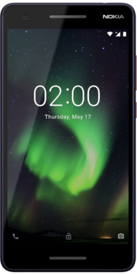 Nokia 2.1 Blau/Kupfer Vergleichsbild