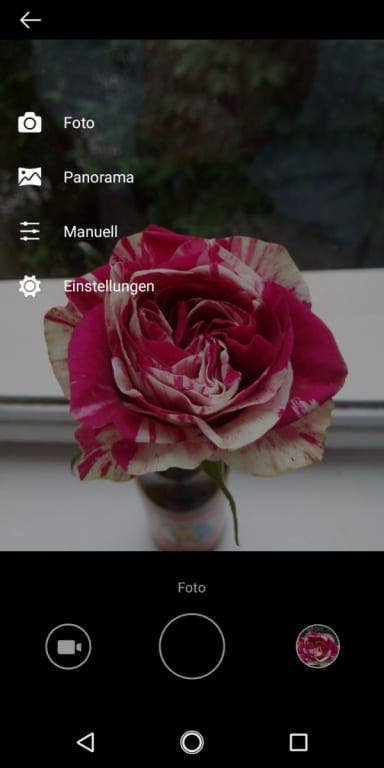 Nokia 3.1 im Test: Kamera-App