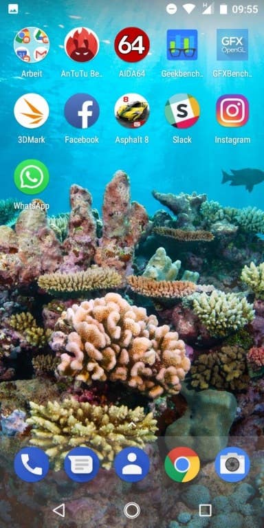 Nokia 3.1 im Test: Menü und Einstellungen