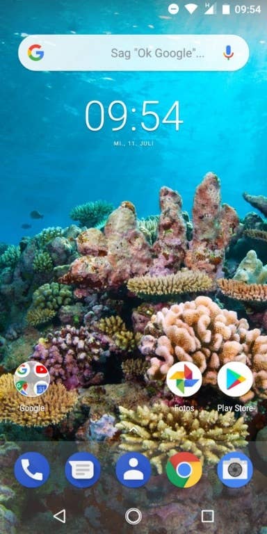 Nokia 3.1 im Test: Menü und Einstellungen