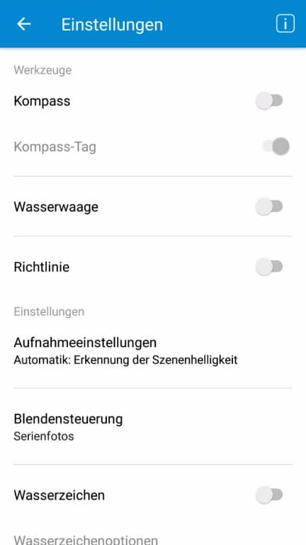 Nokia 6 im Test: Die Kamera-App