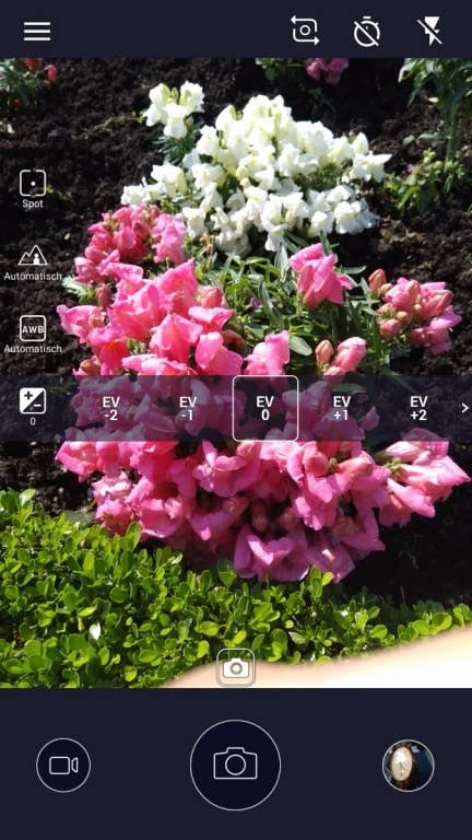 Nokia 6 im Test: Die Kamera-App