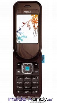 Nokia 7370 Datenblatt - technische Daten des Nokia 7370 Nokia 7370 Datenblatt - Foto des Nokia 7370