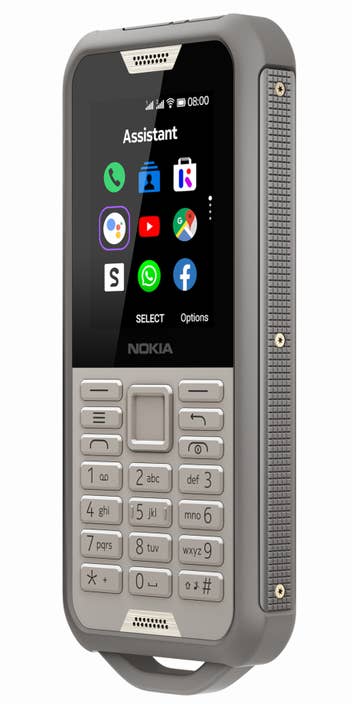 Nokia 800 Tough seitlich vorne