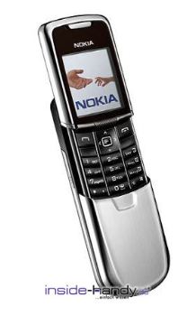 Nokia 8800 Datenblatt - Foto des Nokia 8800