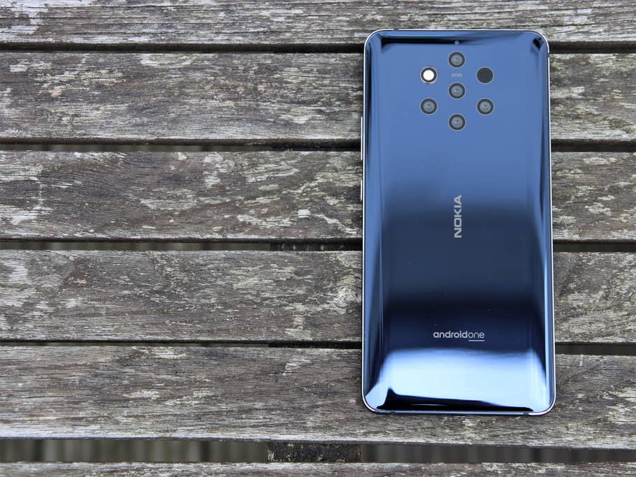 Die Rückseite des Nokia 9 PureView